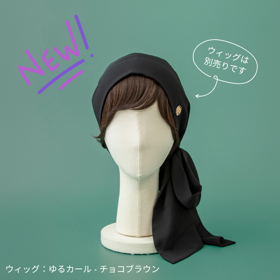 SCARF HAT (M) / Basic-Black – BAREN（バレン）