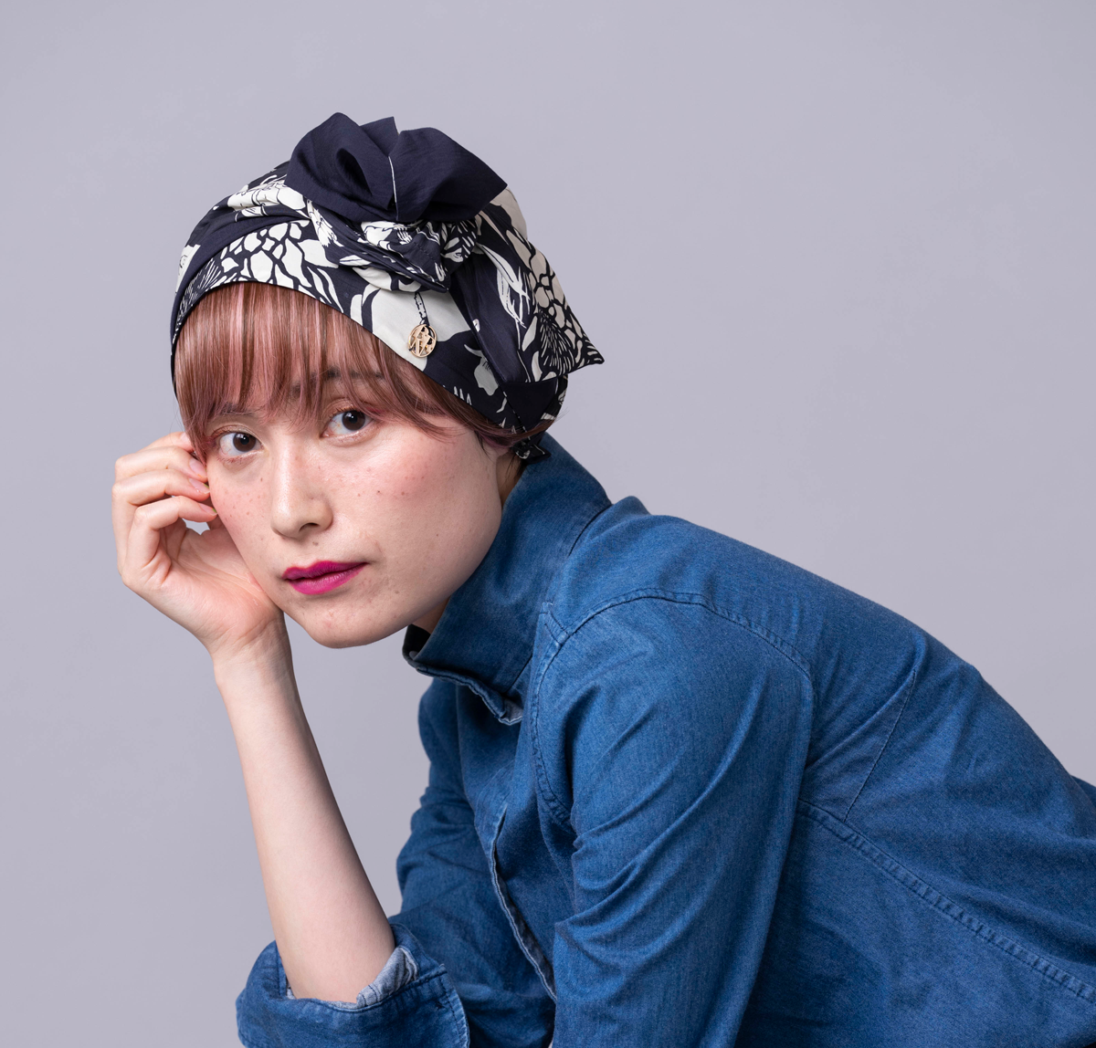 barenバレン 前髪ウィッグ付き ケア帽子 スカーフ 医療用 脱毛 抗がん剤 ウィッグ付き医療用帽子専門店 【BAREN(バレン)】