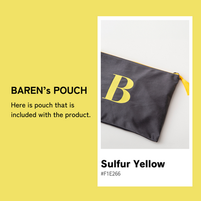 Delivered in a cute pouch