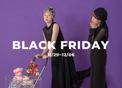 【予告】11/29〜12/06＼BLACK FRIDAYセール／