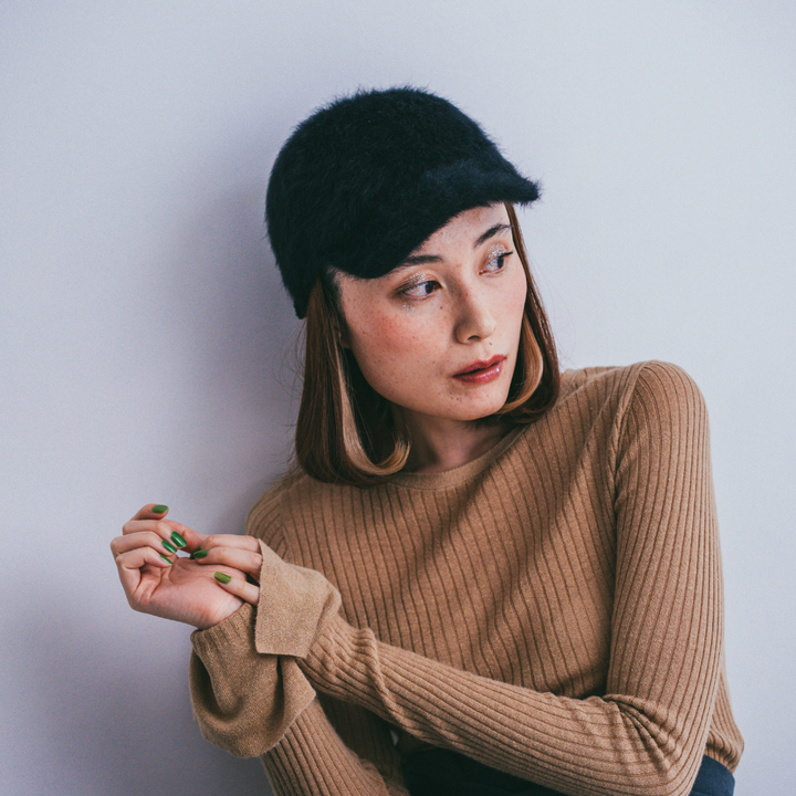 CAP / Shaggy - Black – BAREN（バレン）
