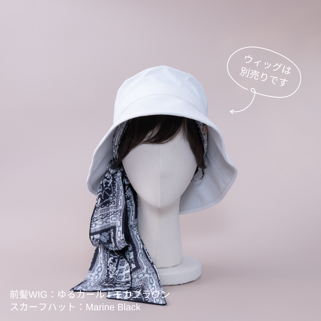 BAREN バレンHAT / UV cut - White HAT / UV protection - White – BAREN（バレン）