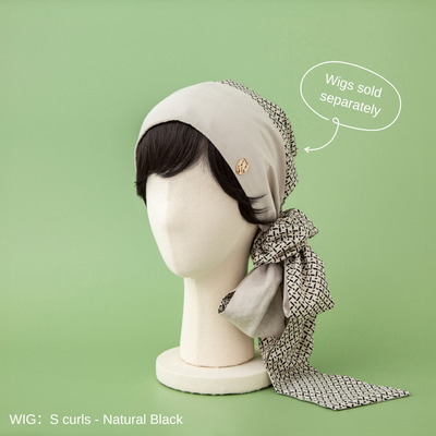 SCARF HAT (M) /  Classy-Beige