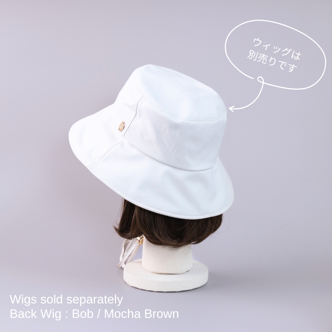 BAREN バレンHAT / UV cut - White Wide Brim HAT / 100% UV cut - Off White – BAREN（バレン）