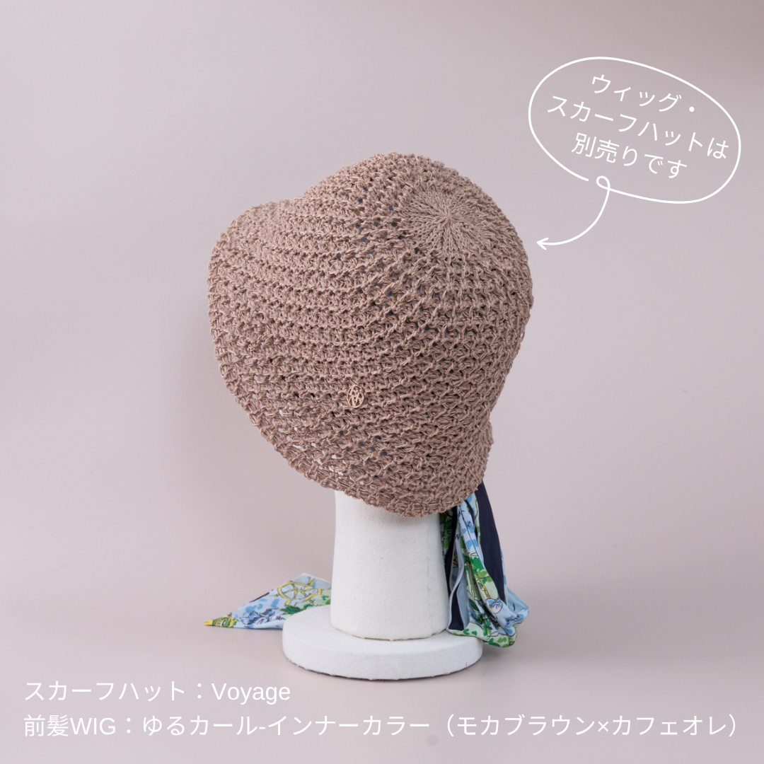HAT / Mesh Bell Hat - Brown – BAREN（バレン）