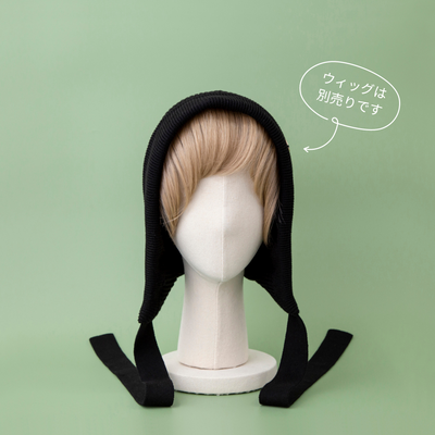 BONNET / Organic Cotton-Black