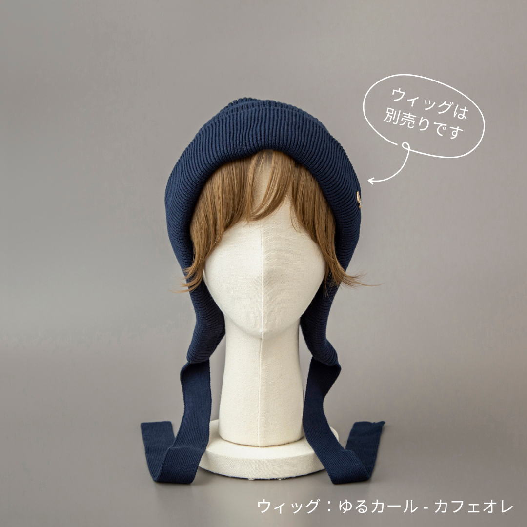 BAREN バレン 前髪ウィッグ BONNET BONNET / Organic Cotton-Navy – BAREN(バレン)