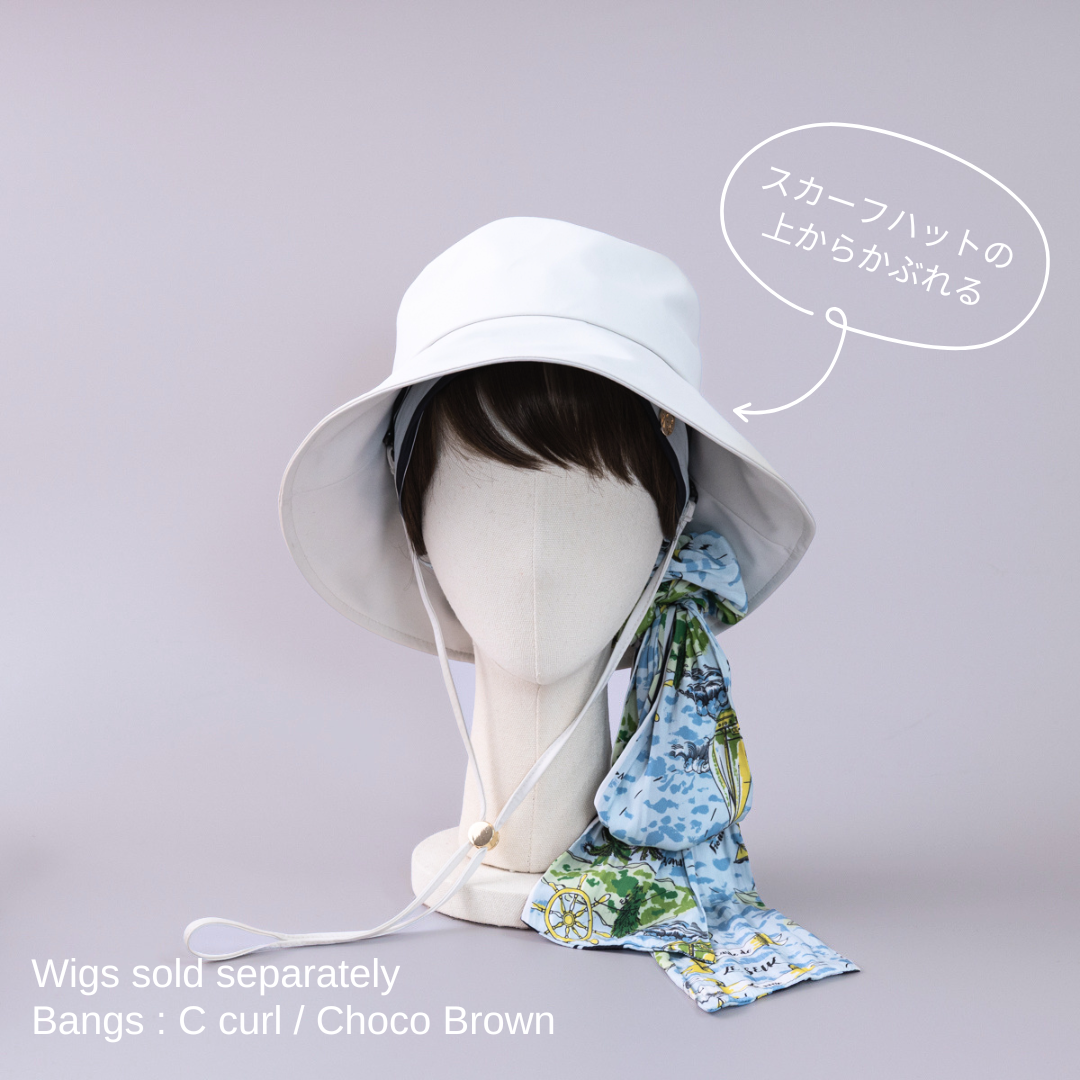 Wide Brim HAT / 100% UV cut - Off White – BAREN（バレン）