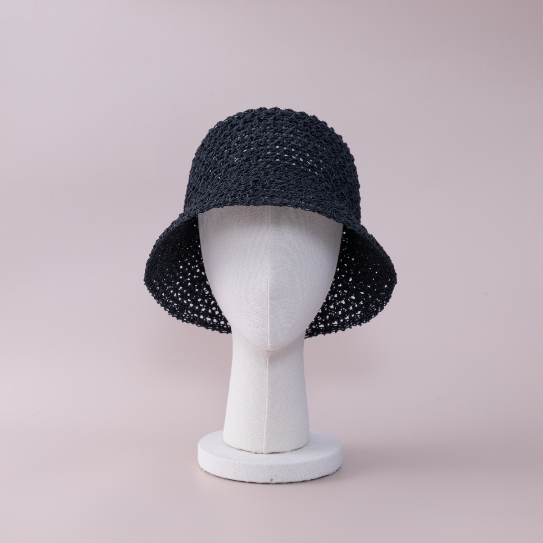 HAT / Mesh Bell Hat - Black – BAREN（バレン）