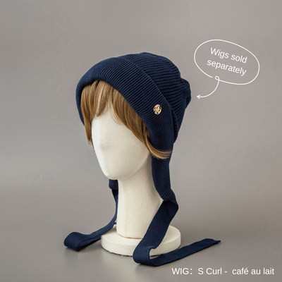 BONNET / Organic Cotton-Navy