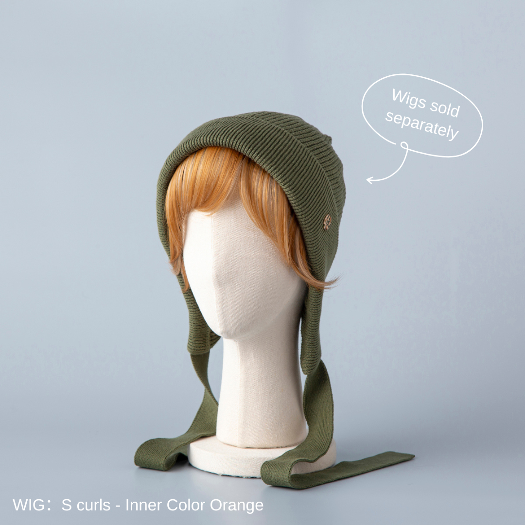 BONNET / Organic Cotton-Khaki