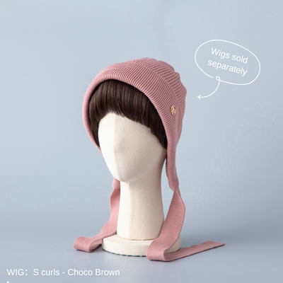 BONNET / Organic Cotton-Smoky Pink