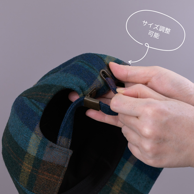 CAP /Checked - Blue