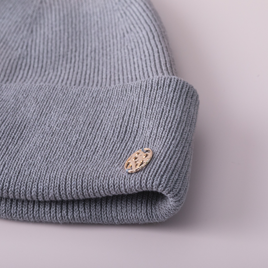 BEANIE / Linen Cotton - Gray – BAREN（バレン）