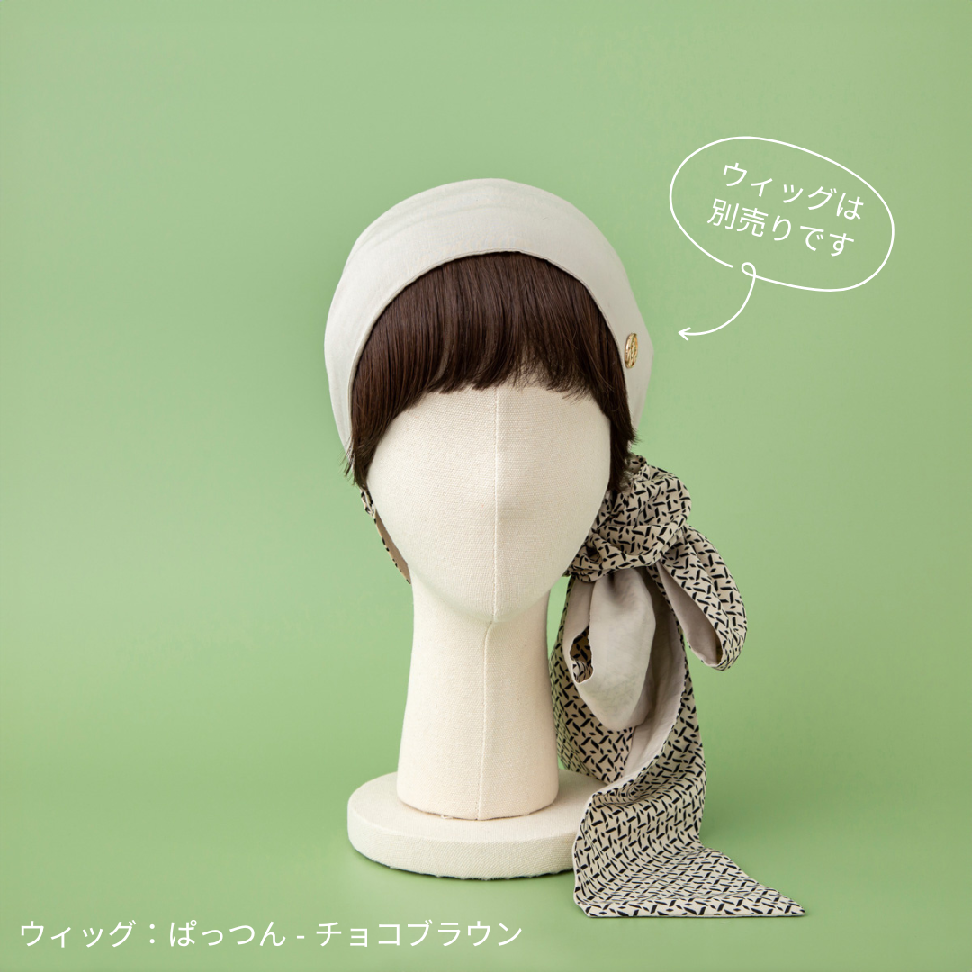 SCARF HAT (M) / Classy-Beige