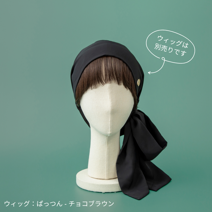 BAREN】SCARF HAT / Basic-Black Mサイズ ポーチ付 BAREN】SCARF HAT BAREN】SCARF HAT / Basic-Black Mサイズ ポーチ付 BAREN】SCARF HAT