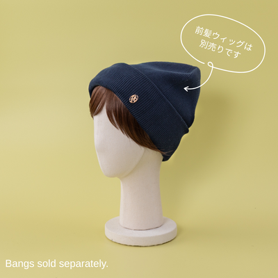 BEANIE / Organic Cotton-Navy