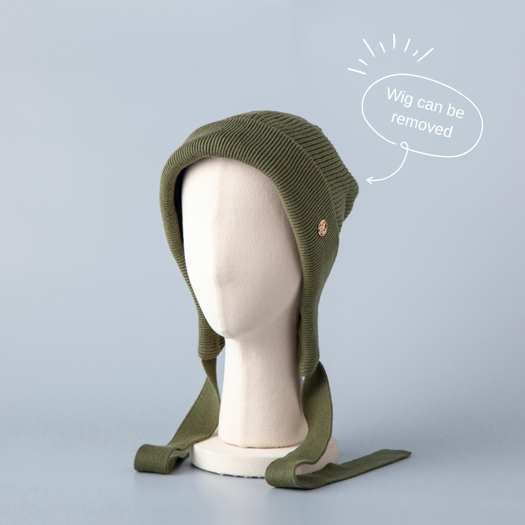 BONNET / Organic Cotton-Khaki