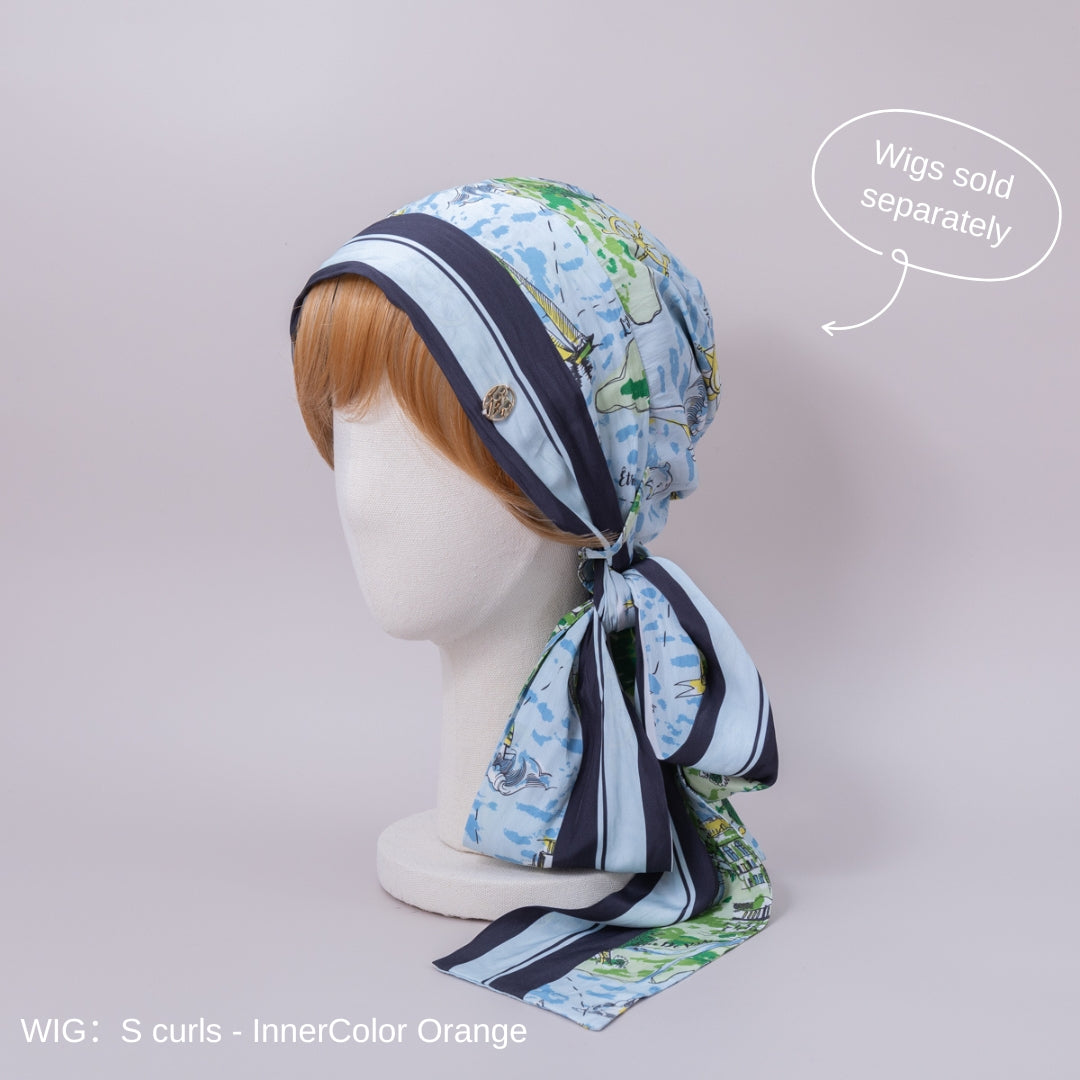 SCARF HAT (M) / Voyage