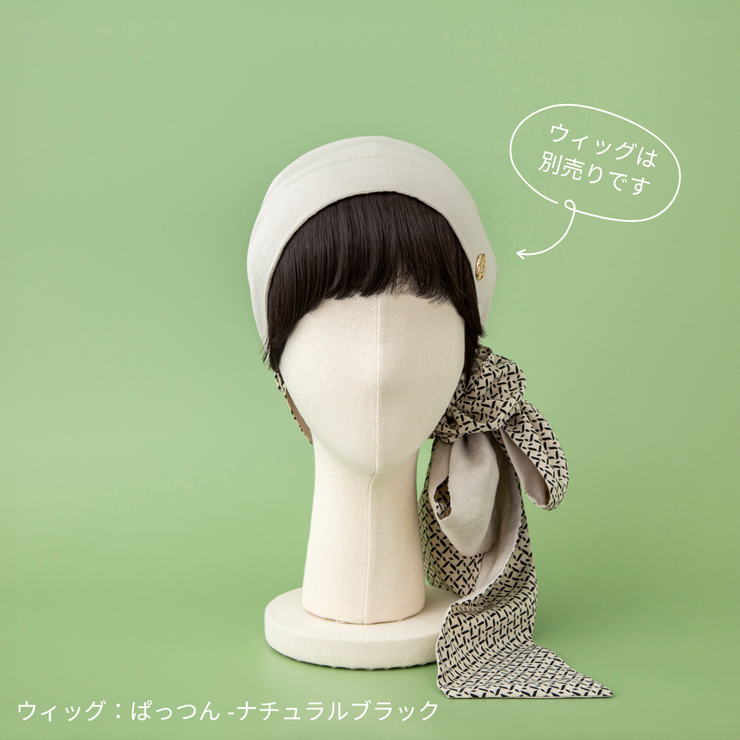 SCARF HAT (M) /  Classy-Beige