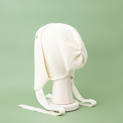 BONNET / Organic Cotton-White