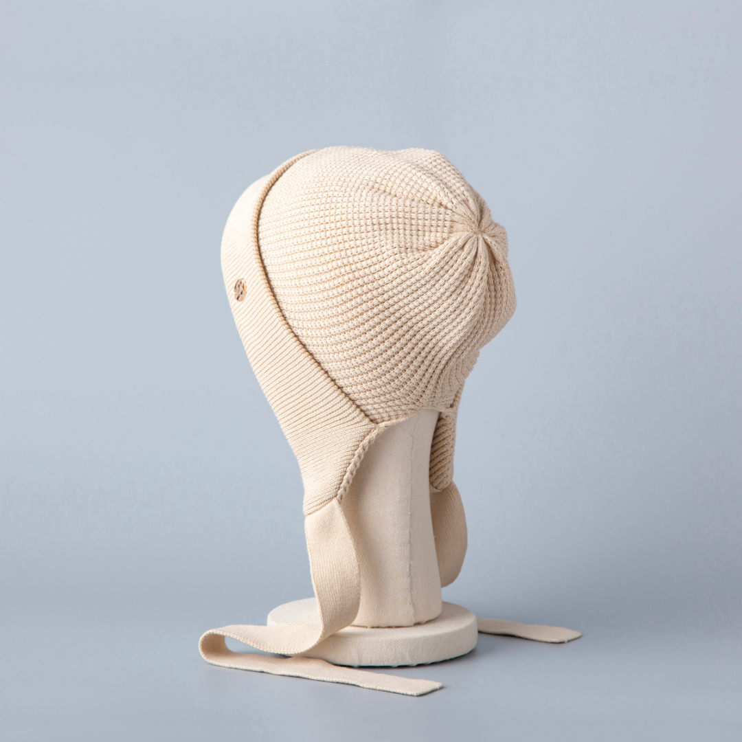 BONNET / Organic Cotton- SandBeige