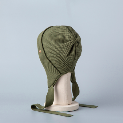 BONNET / Organic Cotton-Khaki