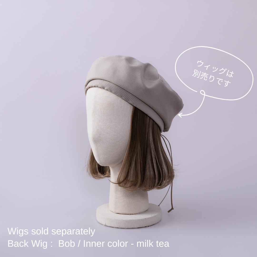 BAREN ベレー帽 BERET / Nylon-Beige BERET / Matte - Beige – BAREN（バレン）
