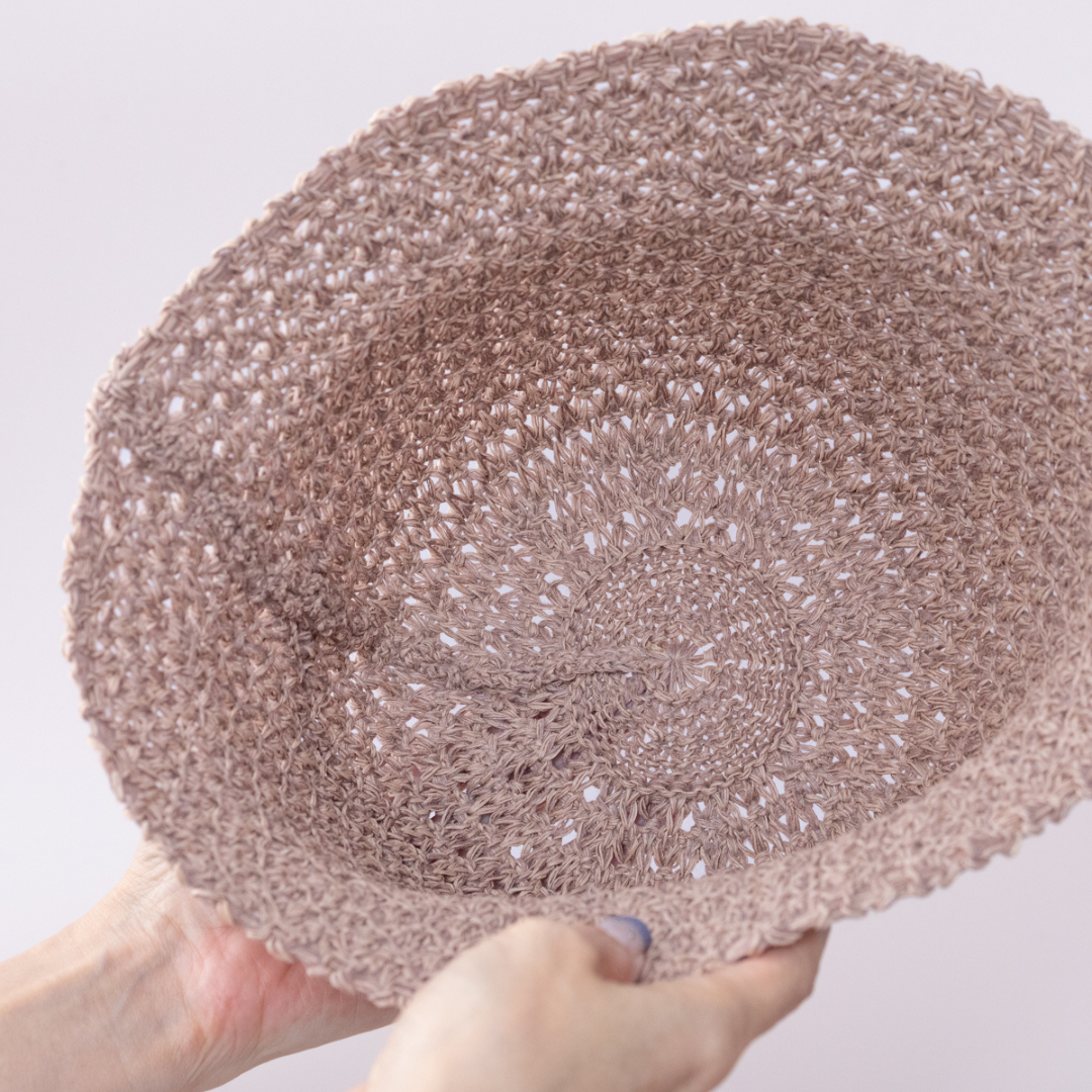 BAREN HAT / Mesh Bell Hat - Brown バレン HAT / Mesh Bell Hat - Brown – BAREN（バレン）