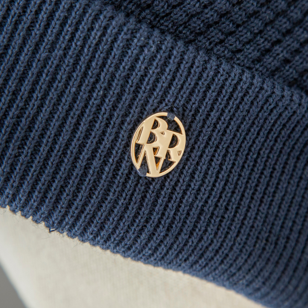 BONNET / Organic Cotton-Navy