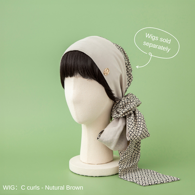 SCARF HAT (M) /  Classy-Beige