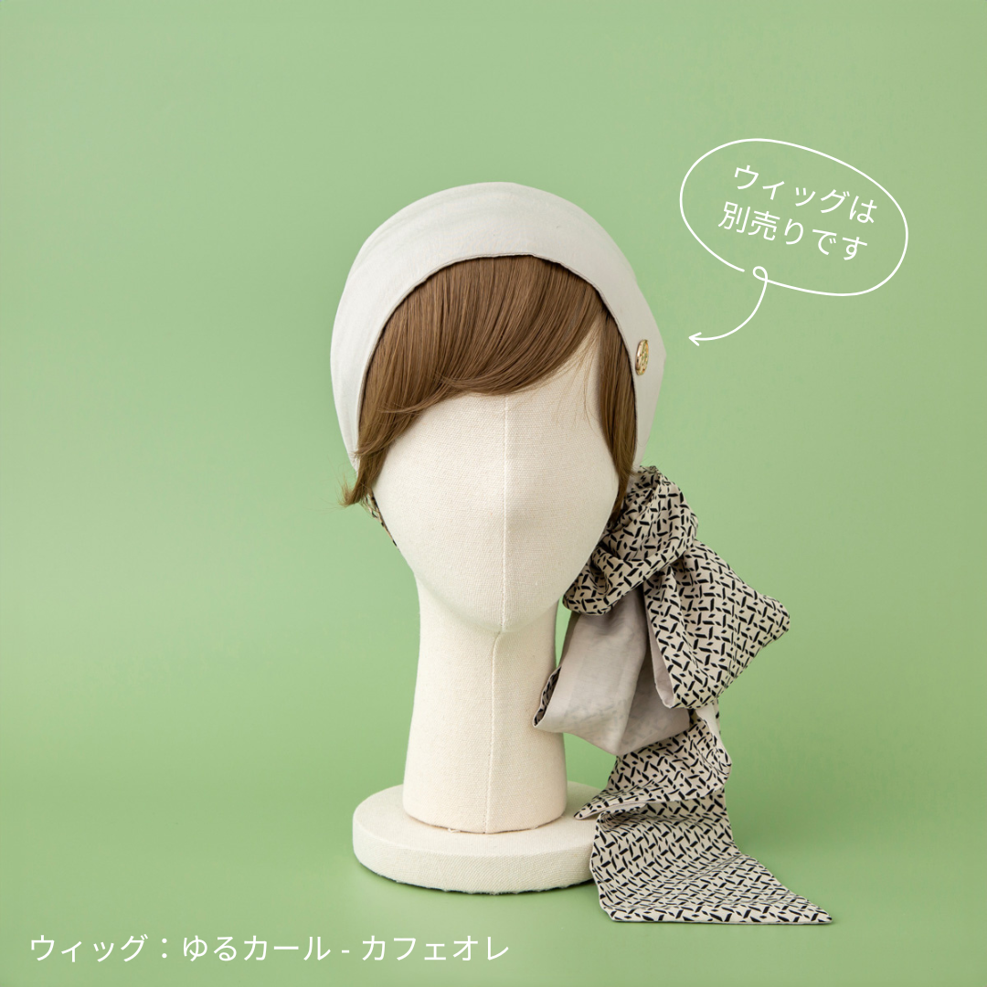 SCARF HAT (M) / Classy-Beige