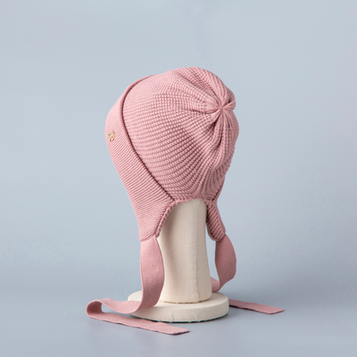 BONNET / Organic Cotton-Smoky Pink