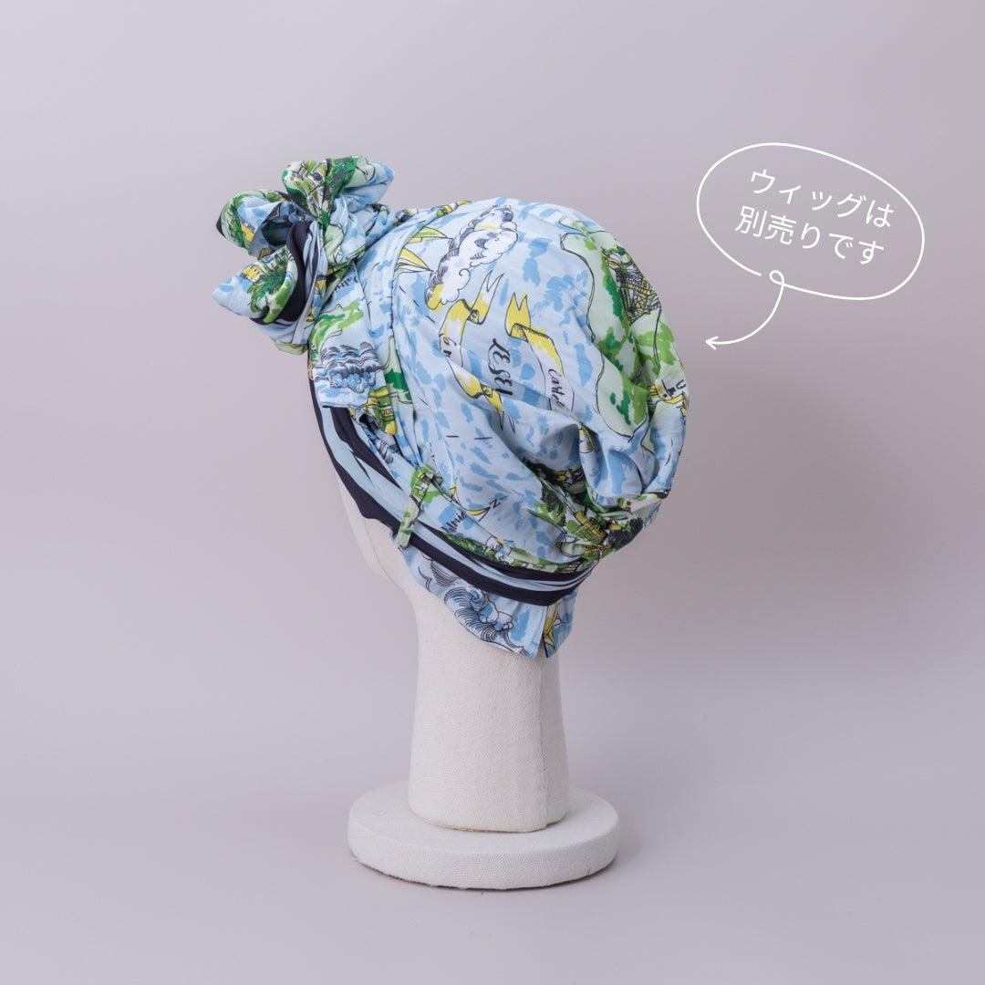 SCARF HAT (M) / Voyage