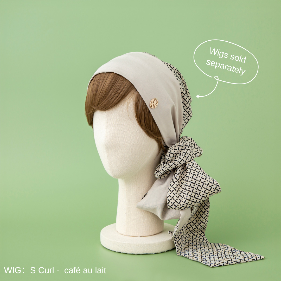 SCARF HAT (M) / Classy-Beige