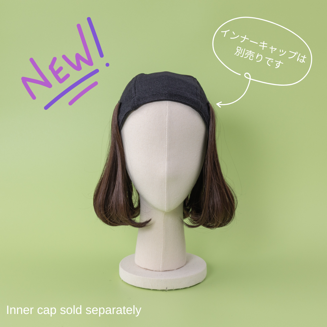 WIG / One curl bob at the nape