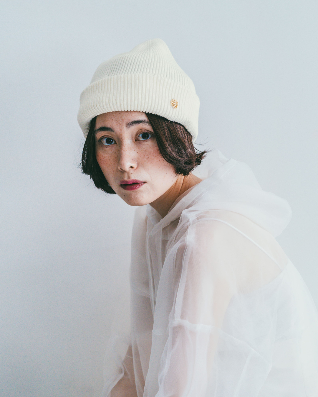 BAREN バレン BONNET / Organic Cotton-Gray BEANIE / Organic Cotton-Black – BAREN（バレン）