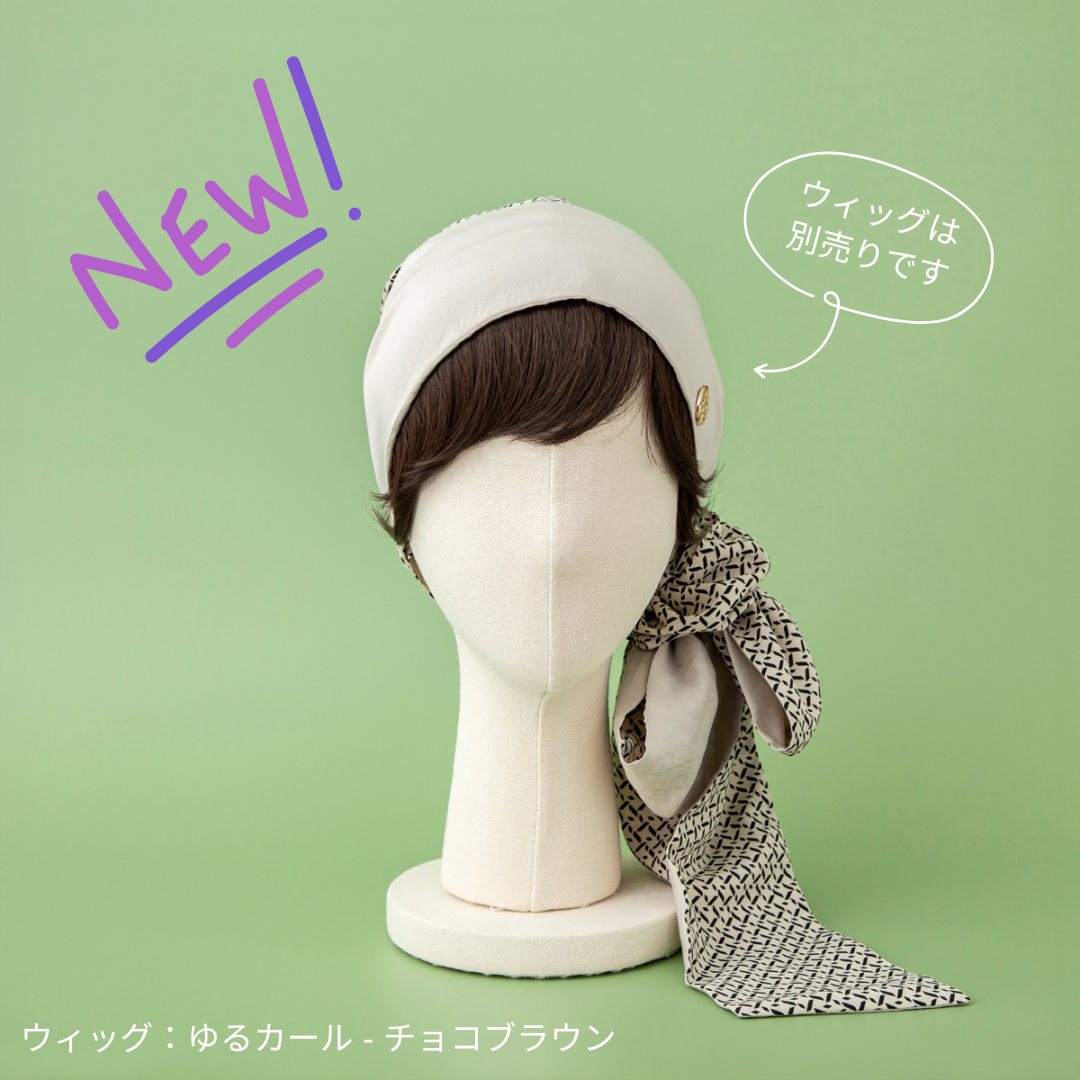 SCARF HAT (M) /  Classy-Beige