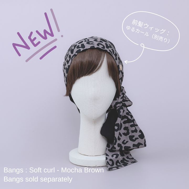 SCARF HAT (M) / Leopard - Black – BAREN（バレン）