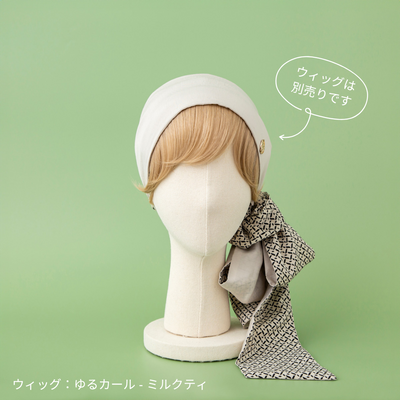 SCARF HAT (M) / Classy-Beige