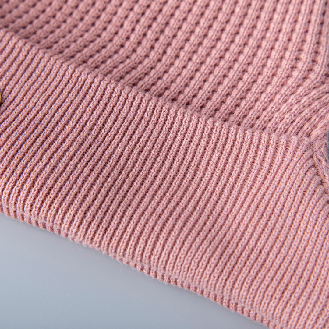 BONNET / Organic Cotton-Smoky Pink