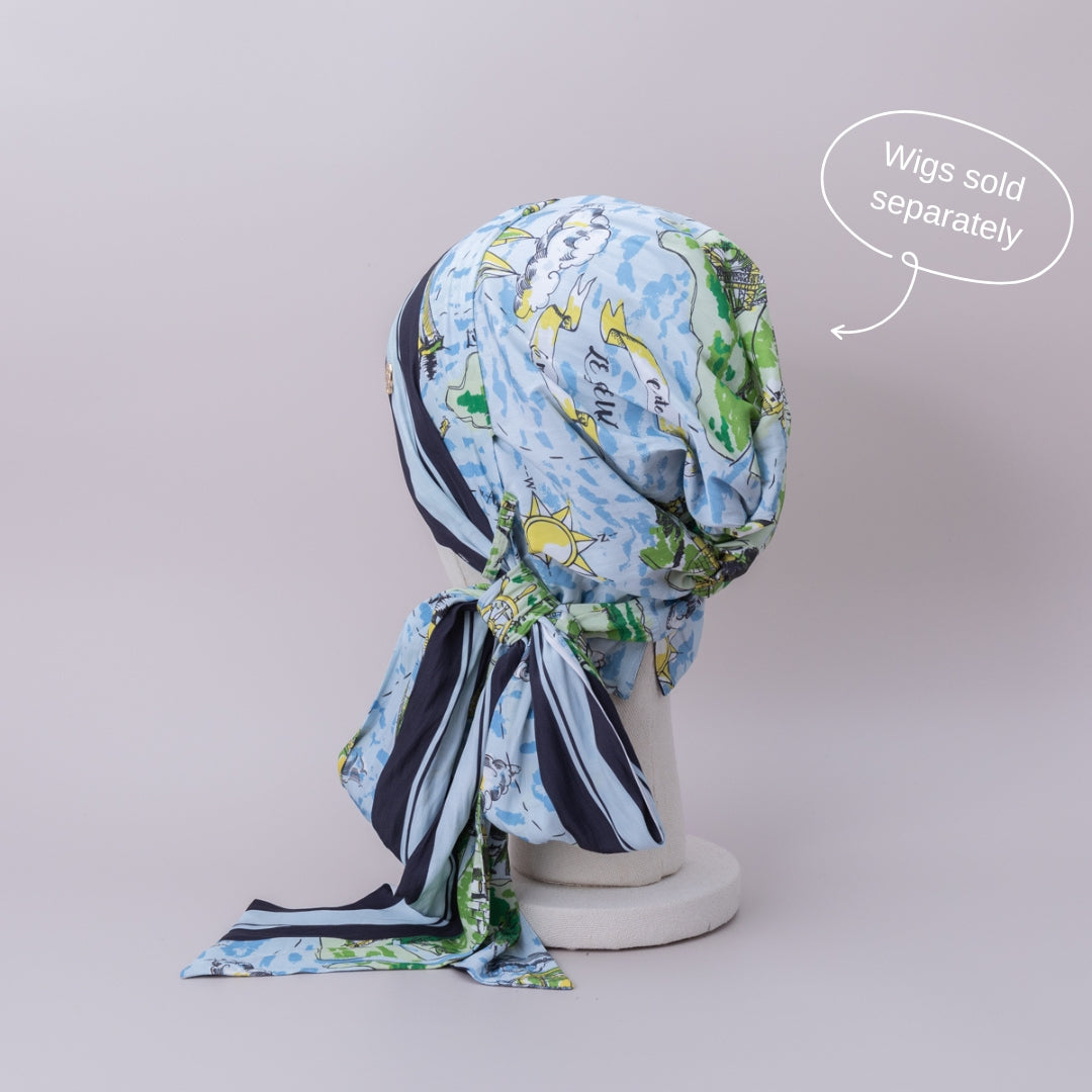 SCARF HAT (M) / Voyage