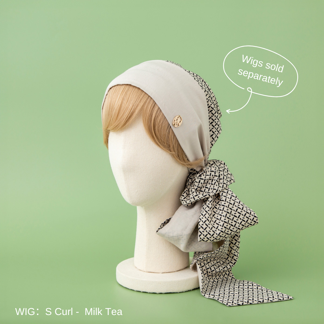 SCARF HAT (M) / Classy-Beige