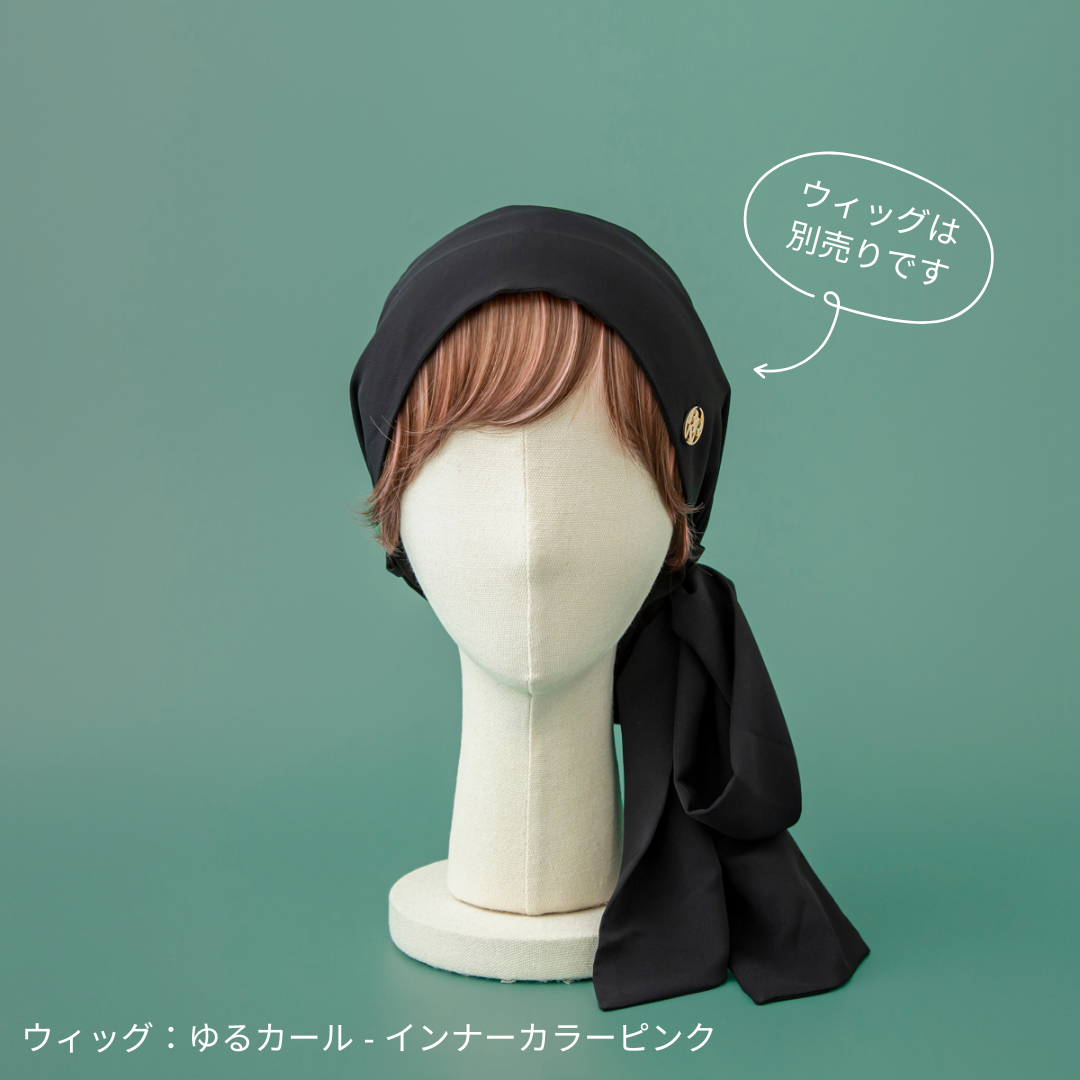 SCARF HAT / Basic-Black – BAREN(バレン) SCARF HAT / Basic-Black – BAREN(バレン)