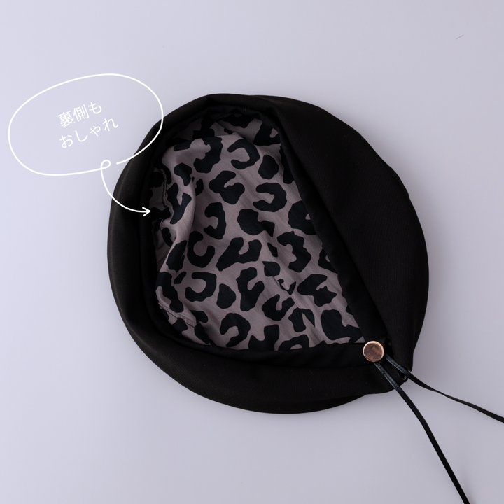 BAREN ベレー帽 ブラック BERET/Matte-Black BERET / Matte - Black – BAREN（バレン）