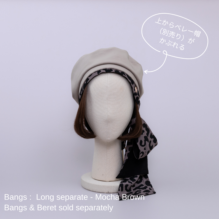 SCARF HAT (S) / Leopard - Black – BAREN（バレン）