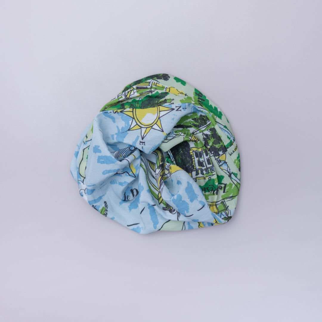 SCARF HAT (M) / Voyage