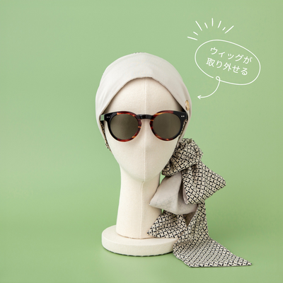 SCARF HAT (M) /  Classy-Beige