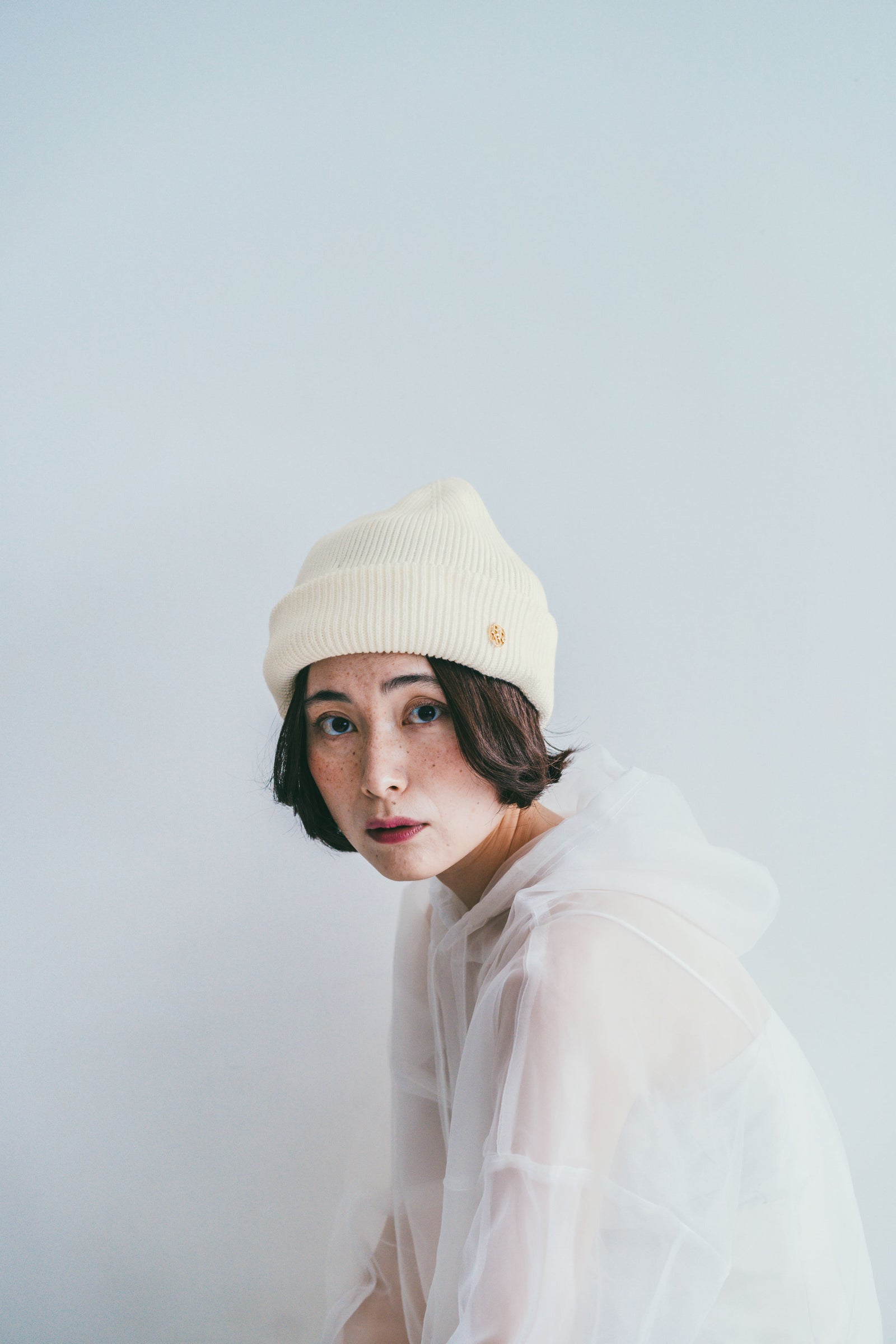 BEANIE / Silk - Gray – BAREN（バレン）