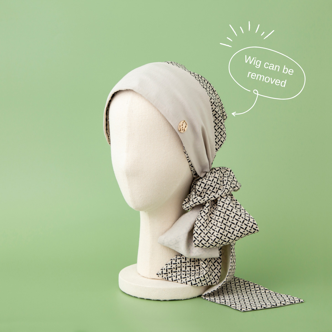 SCARF HAT (M) /  Classy-Beige